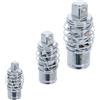 BGS 252 | Serie di snodi | con molla | 6,3 mm (1/4) / 10 mm (3/8) / 12,5 mm (1/2) | 3 pz.