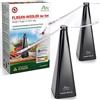 GARDIGO® 2x Scaccia Mosche da Tavolo | Anti Mosche | Protezione contro gli Insetti sul Cibo | Ventilatore Antimosche | Scacciamosche Elettrico | per Interno, Esterno