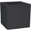 Nicoli Cassetta Modus quadro cm 40x40x40h antracite