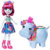 Enchantimals Bambola Hedda l'Ippopotamo con l'Amica Animale Lake e Accessori, Giocattolo per Bambini 3+ Anni, GFN56