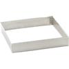 LACOR 68570-Stampo anello tabella perforato, dimensioni: 20 x 20 x 3, 5 cm, colore: grigio