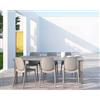 Scab Design Set tavolo Per3 170/220 con 6 sedie Ginevra