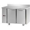Tecnodom Tavolo Refrigerato Positivo Tecnodom 2 Porte GN 1/1 Senza Motore Gruppo a SX con Alzatina