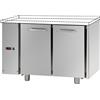 Tecnodom Tavolo Refrigerato Positivo Tecnodom 2 Porte GN 1/1 Senza Motore Gruppo a SX Senza Piano di Lavoro