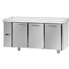 Tecnodom Tavolo Refrigerato Positivo Tecnodom 3 Porte GN 1/1 Senza Motore Gruppo SX Senza Piano di Lavoro