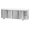 Tecnodom Tavolo Refrigerato Positivo Tecnodom 4 Porte GN 1/1 Senza Motore Senza Piano di Lavoro