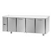 Tecnodom Tavolo Refrigerato Positivo Tecnodom 4 Porte GN 1/1 Senza Motore Gruppo SX Senza Piano di Lavoro