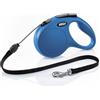 Flexi Guinzaglio New Classic Blu con Corda da 3 mt | Taglia XS - Flexi - Guinzaglio New Classic Blu con Corda - 3 mt Taglia XS