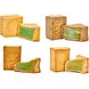 Carenesse Saponi di Aleppo 4-pack, i saponi di Aleppo più importanti in un unico pacchetto Sapone per il corpo Sapone per capelli Sapone da barba Sapone per la doccia 4x200g