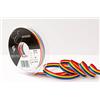 Berisfords Nastro, Poliestere, Arcobaleno, 10 mm
