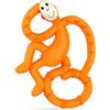 Matchstick Monkey Teether, Orange Monkey, 3 Months Old+
