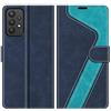 MOBESV Custodia per Samsung Galaxy A32 5G, Cover a Libro Magnetica Custodia in Pelle per Samsung Galaxy A32 5G, Elegante Blu