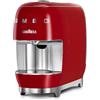 Smeg Macchina da caffè espresso, rossa, lavazza a modo mio smeg