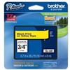Brother - Nastro - Nero-Giallo - TZE641 - 18mm x 8mt (unità vendita 1 pz.)