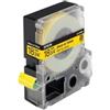 EPSON Nastri nero su giallo compatibile con Epson C53S626401(LC-5YBP9) nero su giallo 18mmx9mt