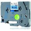 BROTHER Nastri blu su bianco compatibile con Brother TZE-223 blu su bianco 8 metri