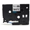 BROTHER Nastri blu su bianco compatibile con Brother TZE-233 blu su bianco 8 metri
