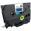 BROTHER Nastri nero su blu compatibile con Brother TZE-521 nero su blu 8 metri