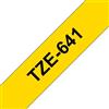 BROTHER Nastri compatibile con Brother TZE-641 - nero su giallo - 18MM