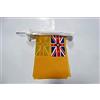 AZ FLAG Ghirlanda 12 Metri 20 Bandiere Niue 45x30cm - Bandiera NEOZELANDESE 30 x 45 cm - Festone BANDIERINE