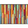 Wash+Dry Tappeto Mikado Stripes 60x85cm, Adatto per Interni ed Esterni, Lavabile