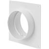 VONLIS Flangia di montaggio per tubo di ventilazione, Ø 100 mm senza valvola di non ritorno