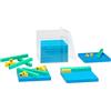 WISSNER® aktiv lernen - Cubo decimetro cubico in 3 colori - RE-Plastic®