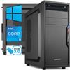 Assemblati PC linea OFFICE Intel i5 11400 4,40 Ghz 6 Core - Ram 16 GB - SSD M.2 500 GB - DVD - Windows 10/11 Pro