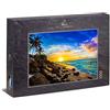 Ulmer Puzzleschmiede - Puzzle Il sole della sera alle Hawaii - Motivo di paesaggio atmosferico del tramonto sul mare