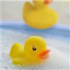 Paperelle gomma gialle Duck con personalizzazione personalizzate o neutre