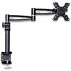 Techly Supporto monitor Techly - Braccio per monitor singolo con 2 snodi 13-19'' max 6kg nero lungo inclinabile