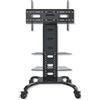 Techly Supporto a Pavimento Techly con 2 Mensole Trolley Tv 32-70''