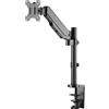 Techly Supporto monitor Techly braccio da scrivania per monitor 17-32" con molla a gas nero