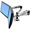 Ergotron Supporto monitor Ergotron LX Dual Side-by-Side Arm 15-24" 18kg [45-245-026]