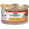 Purina Cat Gourmet Gold Delizie in Salsa Salmone - Lattina da 85 Gr