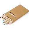 Set di 6 matite personalizzate colorate Bird personalizzate o neutre