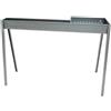 Lisa Barbecue a carbone per arrosticini Lisa Torino Grill 80+40 in ferro alluminato - Senza kit paratia + griglia