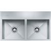 Franke POX620 Lavello 86 X 51 cm 2 vasche Acciaio inossidabile