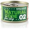 Natural Code for Dog 90 gr - Manzo e Verdure - Confezione da 6 pezzi - Cibo Umido per Cani - 1° ORDINE? scegli lo sconto BZR5 / BZR20 + 200 punti fedeltà