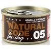 Natural Code for Dog 90 gr - Agnello e Verdure - Confezione da 6 pezzi - Cibo Umido per Cani - 1° ORDINE? scegli lo sconto BZR5 / BZR20 + 200 punti fedeltà