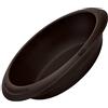 Lurch 85034 FlexiForm Ovale/Stampo per pane per cuocere diversi tipi di pane, in 100% silicone platino premium senza BPA, 24 x 18 cm, marrone
