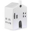 Räder - Casetta per candele con porta rotonda, 15 cm