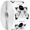 NEONAIL Nail Forms Butterfly 100 pz