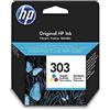 HP Cartuccia Originale ad inchiostro per Hp 303 Color T6N01AE