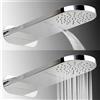 Bossini - Soffione Sidney doccia 2 getti acciaio inox - I00571