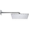 Bossini - Soffione Paris Rectangular rettangolare acciaio inox - H77607I