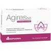 AG PHARMA Ag-res 50 Integratore Menopausa 30 Compresse Orosolubili