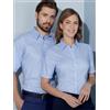 James & Nicholson Abbigliamento personalizzate. Camicia da donna personalizzata James & Nicholson Ladies' Shirt Shortsleeve Micro-Twill - James & Nicholson personalizzate o neutre