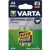 VARTA Batterie ricaricabili stilo 1,2V VARTA AA 2600mAh (2 pezzi)
