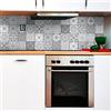 Ambiance Sticker Rivestimenti Autoadesivi per Cucina e Bagno Nuances de Gris Torino - 9 Piastrelle Adesive 10 x 10 cm